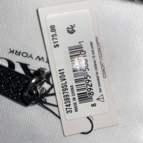 Sterling Silver Signature Hangtag Single Huggie Earring - Picture 6 of 11